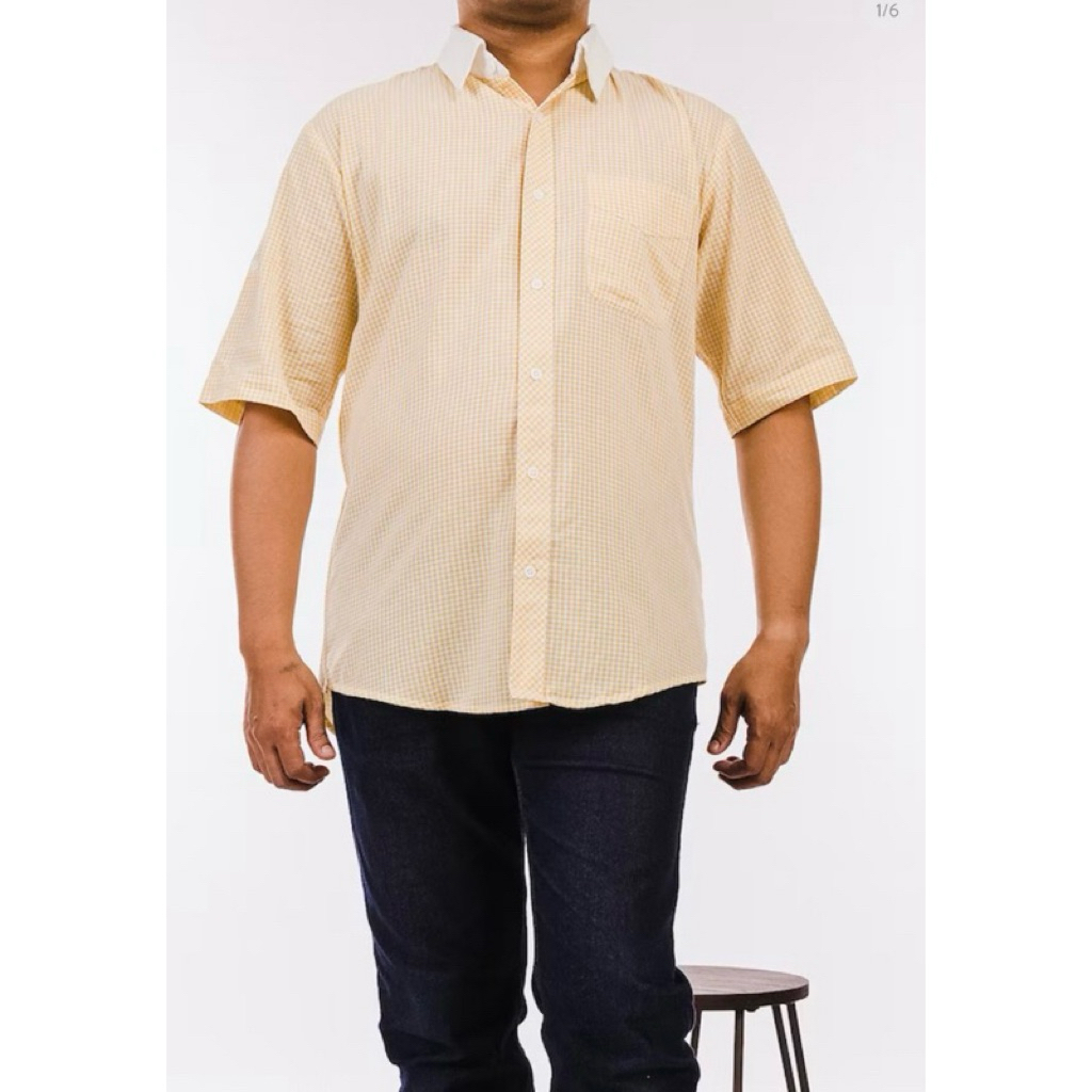 FASHIONTODAY 8WOOD MINITODAY - ELI SHIRT CHECKERED TERACOTTA XL