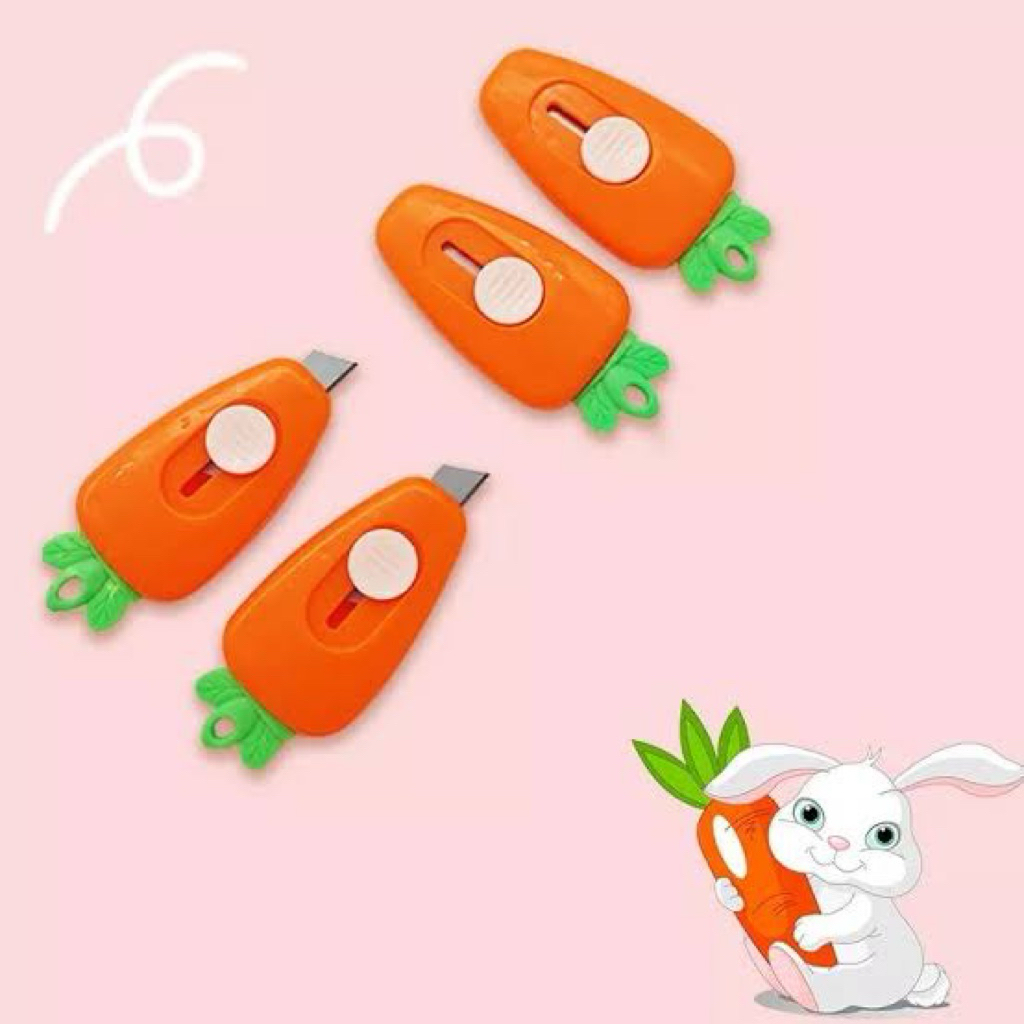 

1 Pcs Cutter Kecil Motif Wortel Cutter Mini Lucu