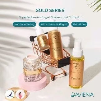 [BUY 1 GET 2 )Paket lengkap GOLD SERIES|DARK SPOT DEVIENA SKINCARE|DEVIANA LIVE OFFICIAL STORE DISTR