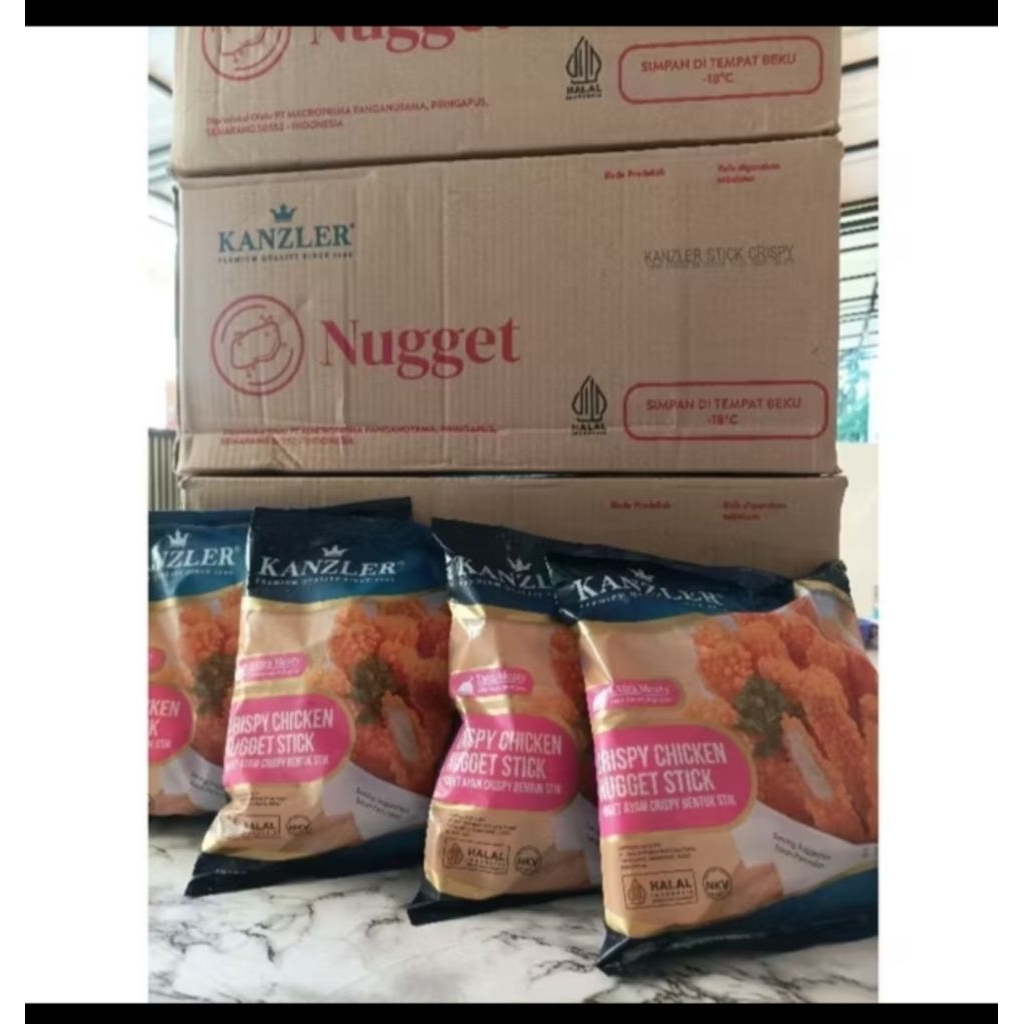 

kanzler crispy chiken nugger stick 450 gr