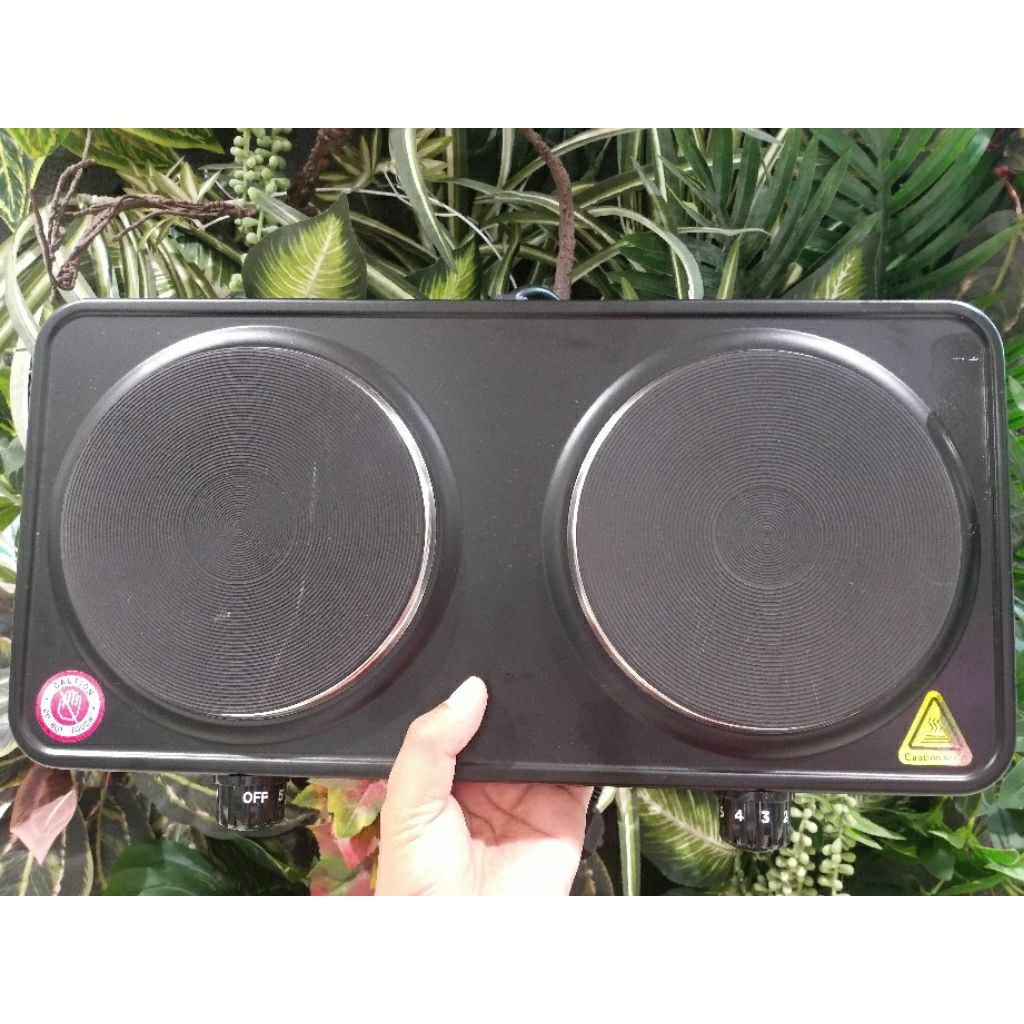 Kompor Listrik Dua Tungku 1000 watt