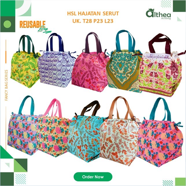 

[LUSINAN] Tas Hajatan Motif Serut Tas Syukuran Tas Bingkisan Berkatan Tas Souvenir Hajatan Tas Motif Serut 28x23x23 cm