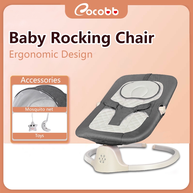 COCOBB Ayunan Bayi  Box Rocker Box Tidur Ayunan Bayi