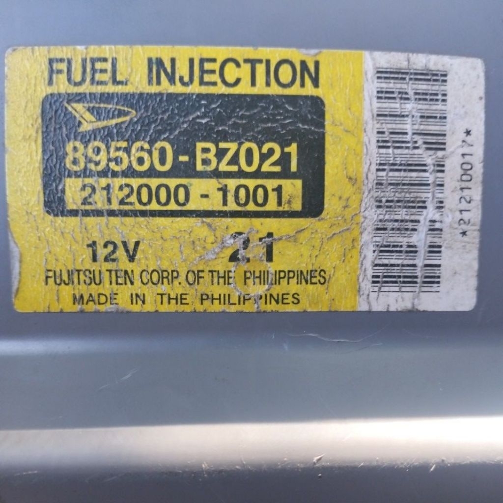 ECU BZ021 Tahun 2005 Old Xenia