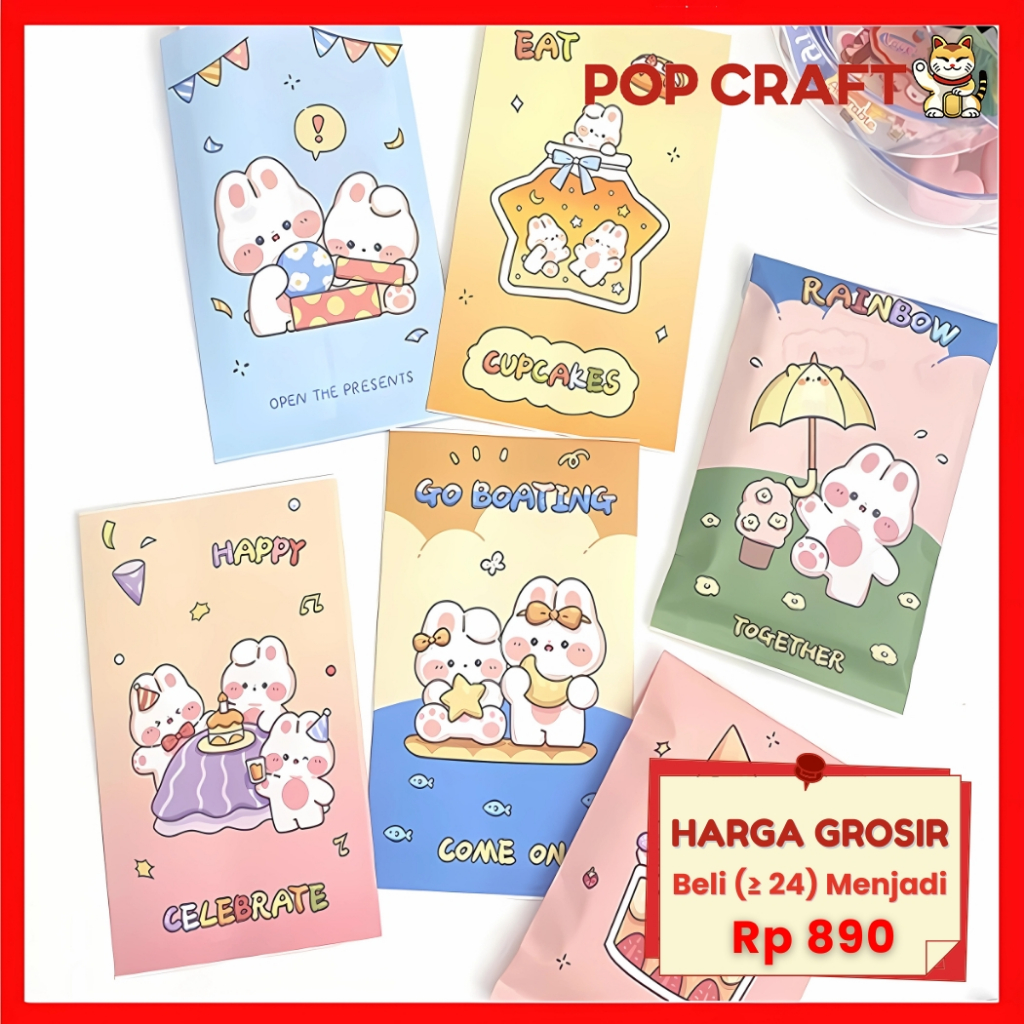 

PC Amplop Packing Per Lembar Cocok Untuk Hadiah Pembungkus Souvenir Amplop Murah Amplop Unik ST04