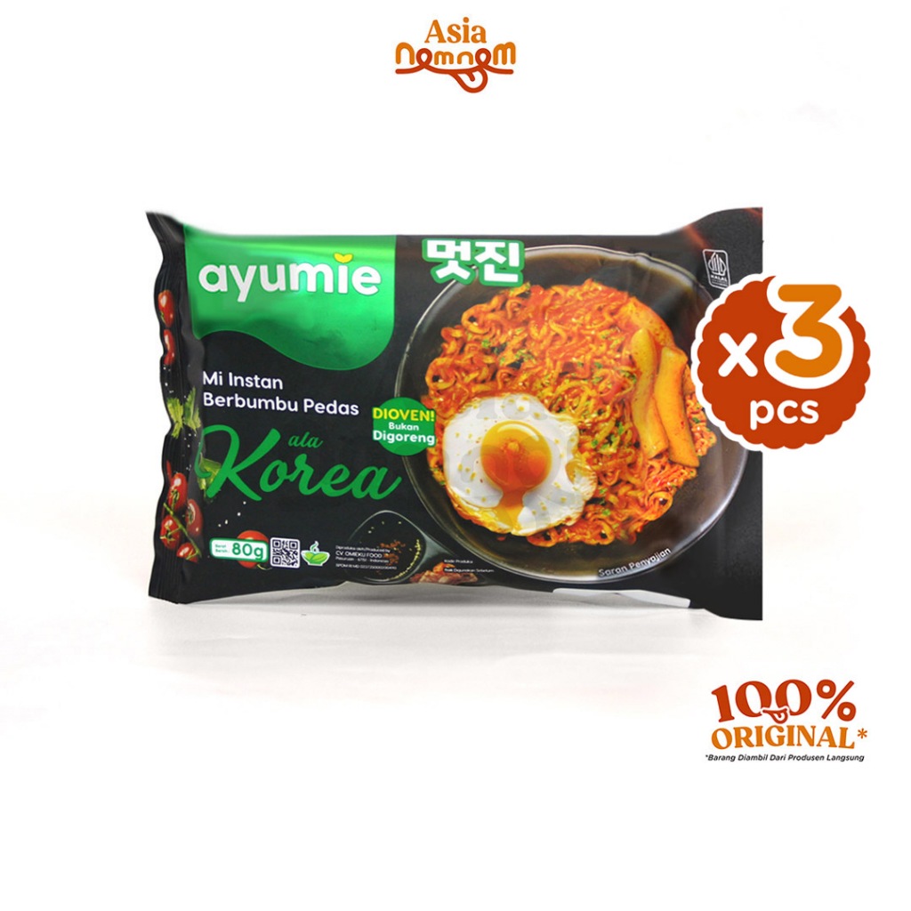 

Ayumie Mi Instan Bumbu Pedas Ala Korea - Bundle