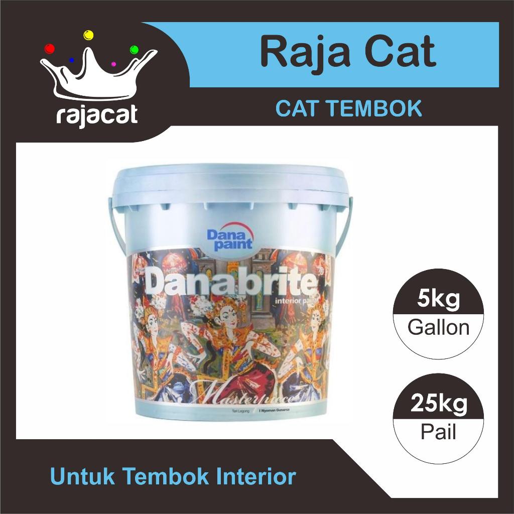 Cat Tembok Interior Danapaint DANABRITE Brilliant White 5 kg