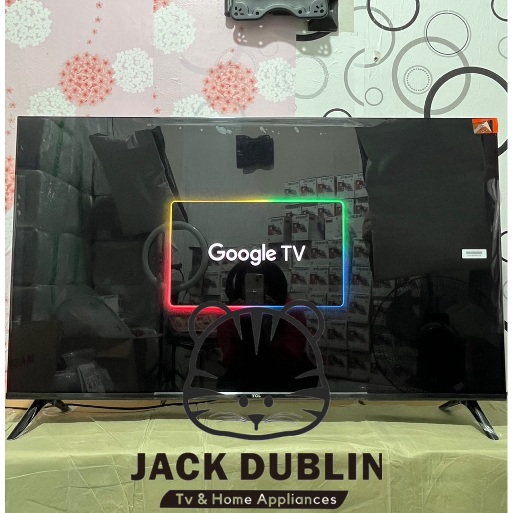 TV QLED TCL 43 INCH 43V5C FULL HD FHD SMART GOOGLE TV ANDROID YOUTUBE NETFLIX HDR 10 GARANSI RESMI