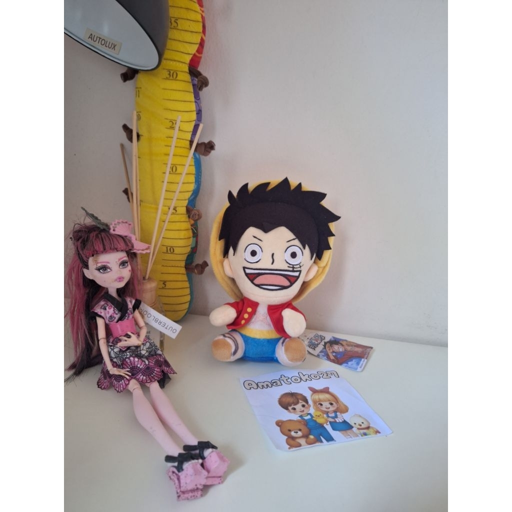 Boneka luffy one piece original brand one piece