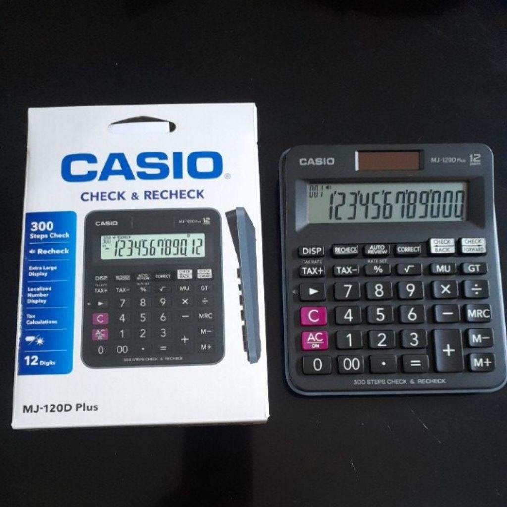 

Kalkulator Casio MJ 120D PLUS