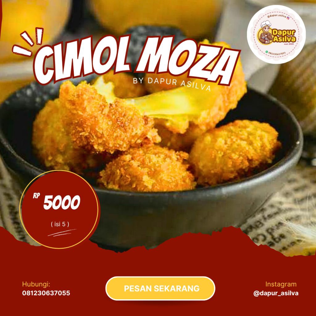 

Cimol crispy mozarella by dapur Asilva