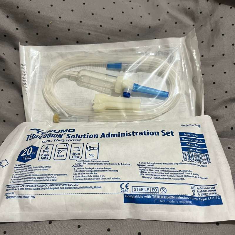 TERUMO - Infus Set Terumo / Infus set Dewasa Anak Terumo