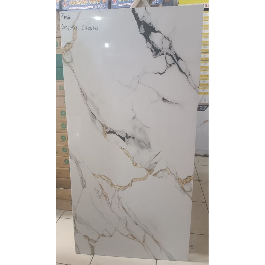 Granit Lantai/Dingding 120x60 Golden Carara