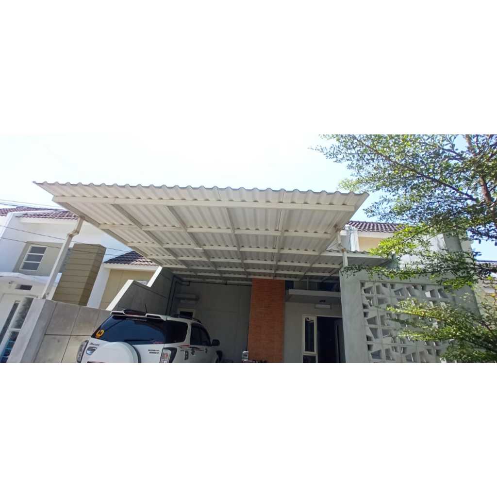 Kanopi upvc double layer sidoarjo surabaya