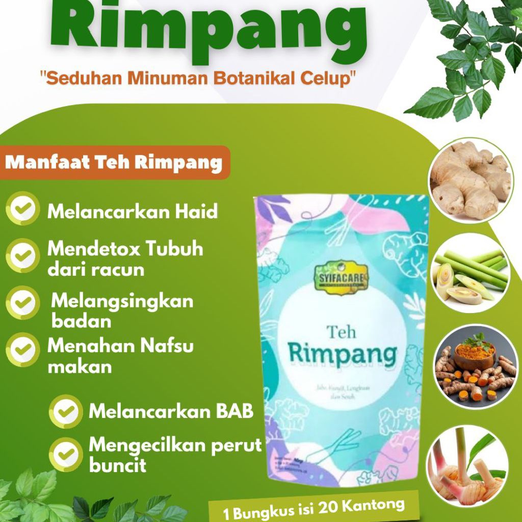 

Rimpang|Rimpang premium|teh rimpang|teh celup|detox|herbal pelangsing|teh herbal|teh jahe|teh kunyit|teh sehat|obat langsing|