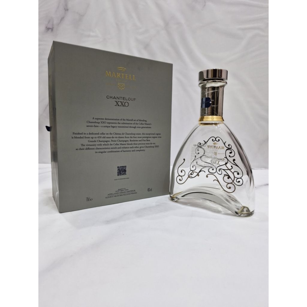 BOTOL KOSONG BEKAS MARTELL CHANTELOUP XXO