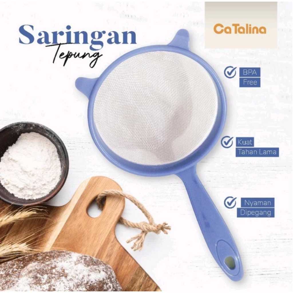 Saringan Sebaguna Saringan MPASI  Penyaring Serbaguna 14cm CATALINA Strainer BPSTR-01/14