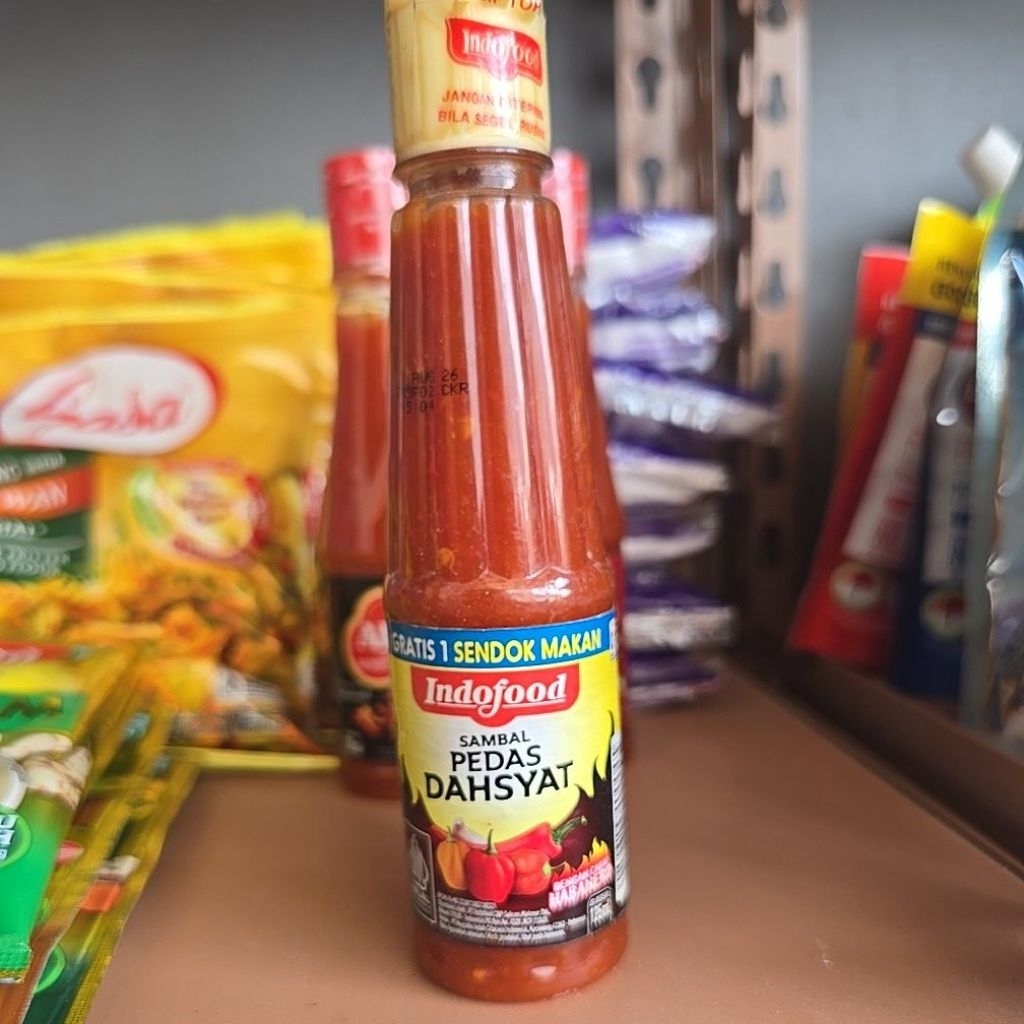 

indofood sambal pedas dahsyat 135ml
