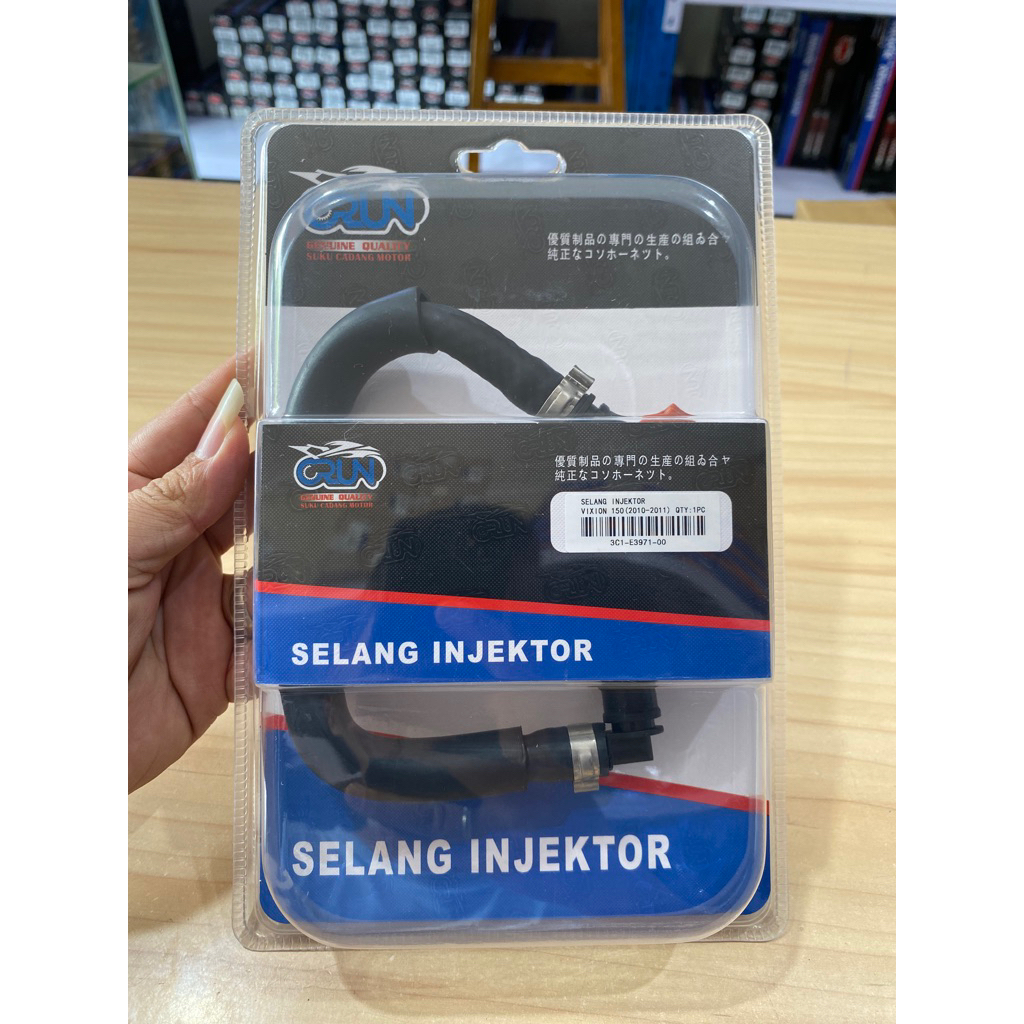 CRUN Selang Injektor Vixion Old 3C1 / Slang Bensin Fuelpump Vixion 150 2010-2011 / Kabel Selang Inje