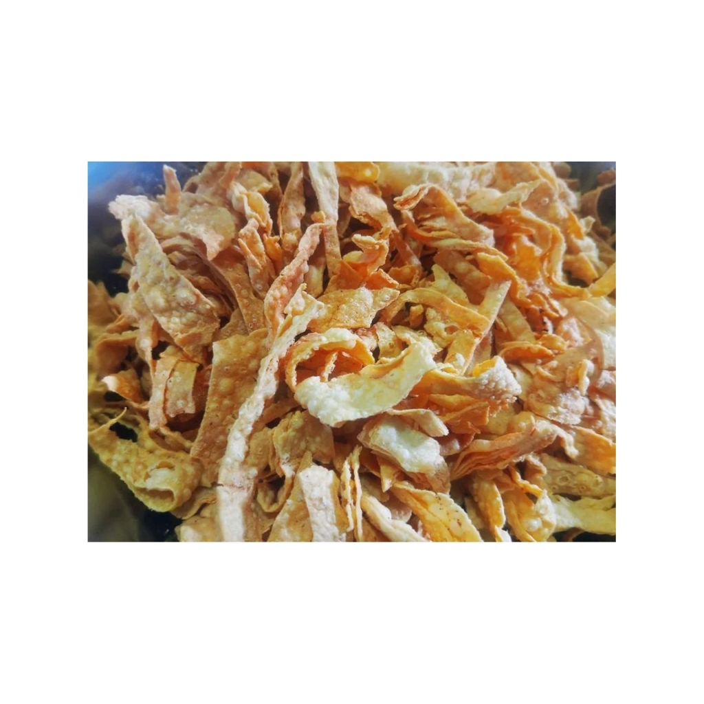 

Kripik Pangsit Bawang Original / Gurih & Enak