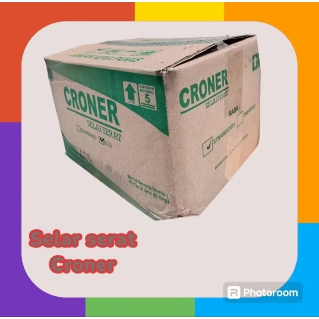 

Croner selai serat nanas 2x5kg/1 karton