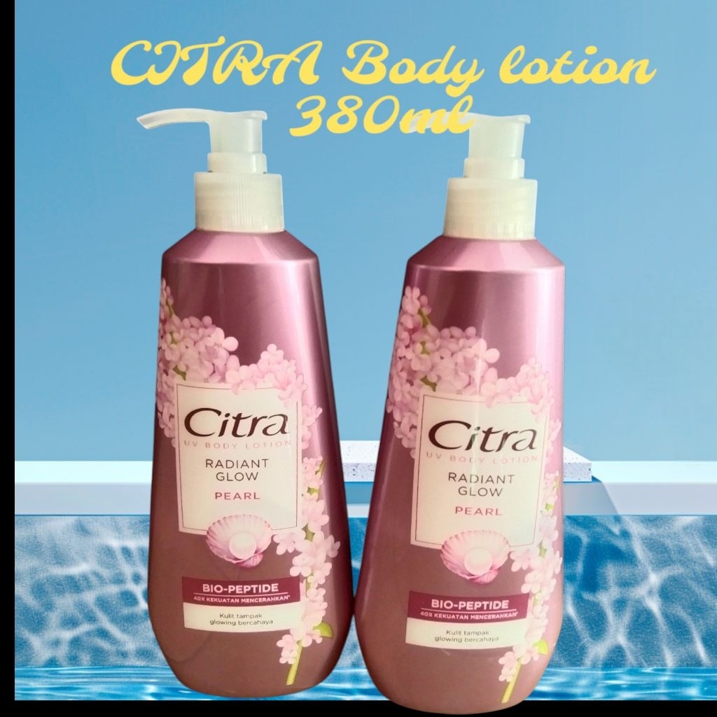 Citra hand & body lotion 380ml/citra hand body/ handbody citra pencetan/ henbodi citra jumbo/henbodi
