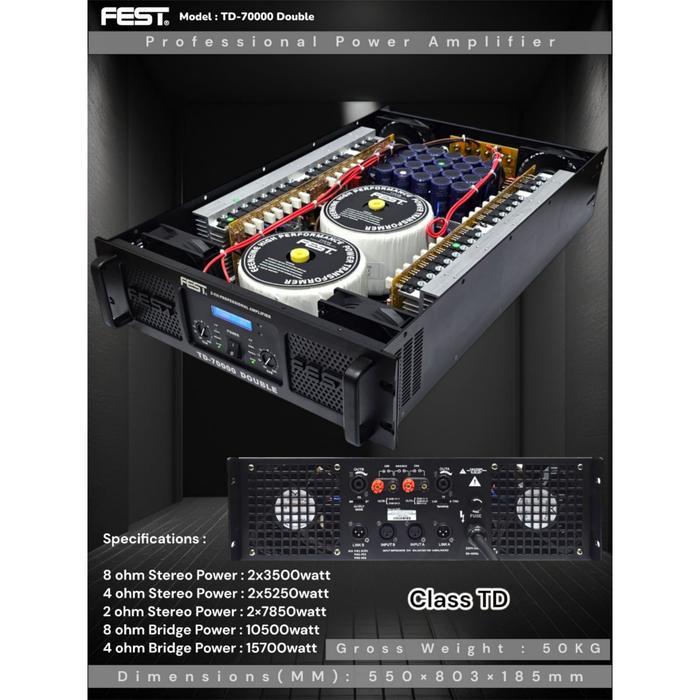 Power Fest TD 70000 Double TD70000 Ori Class TD
