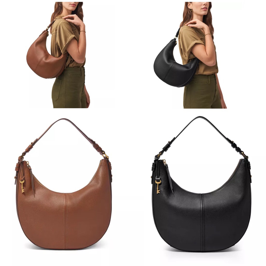 Tas Branded Fsl Shae Large Hobo Leather