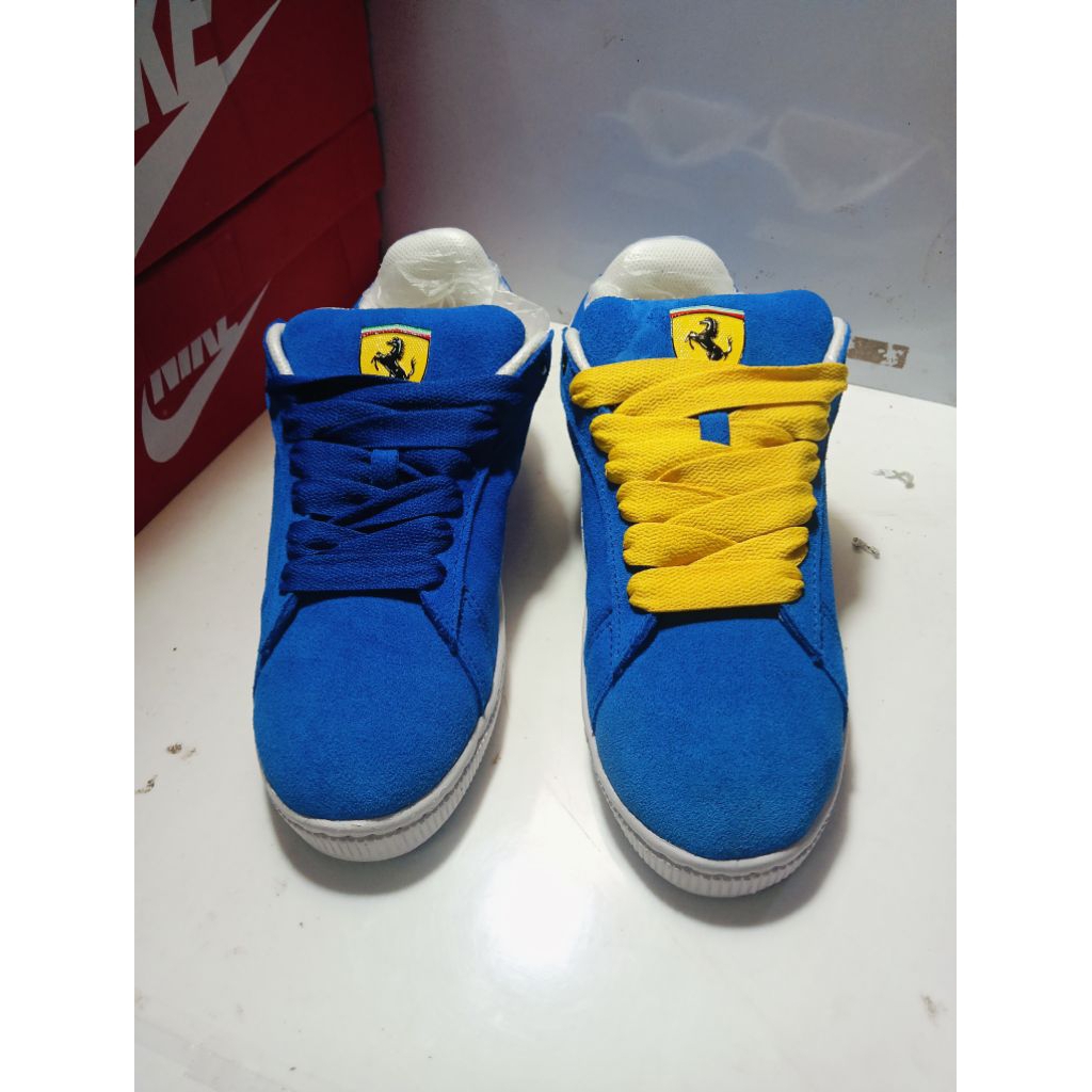 SEPATU SNEAKERS PRIA WANITA PM SU3D3XL BLU3 UK 40