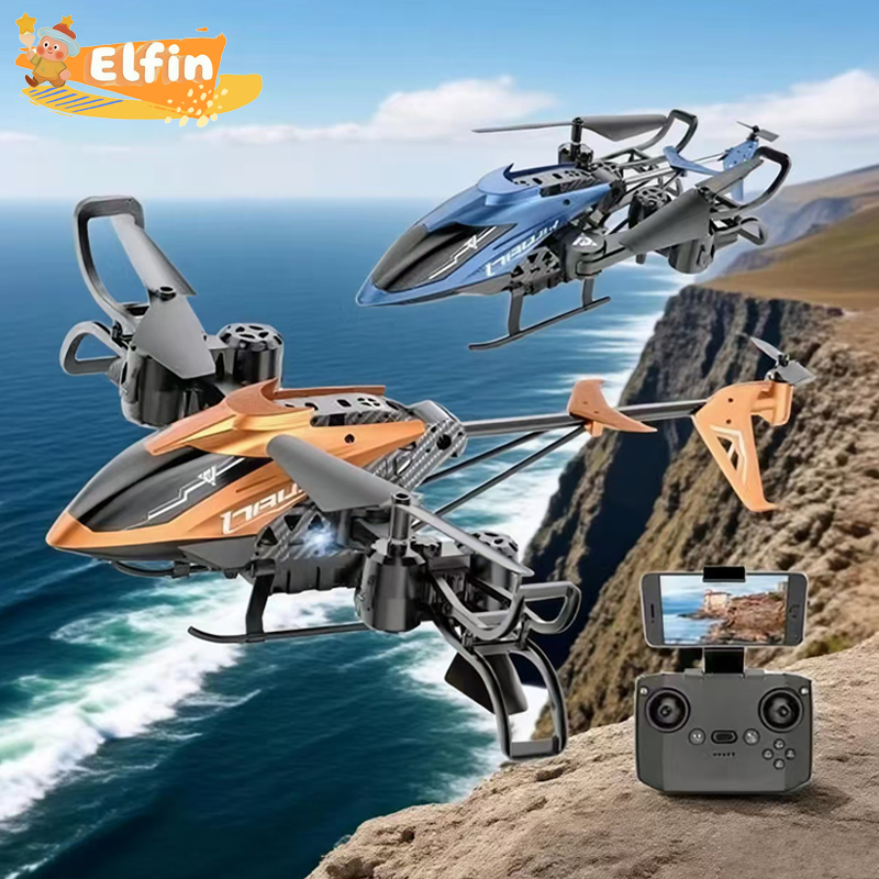 Mainan RC Helikopter Dengan 4K WiFi FPV HD Kamera Remote Control Helikopter RC Pesawat Ketinggian Ta