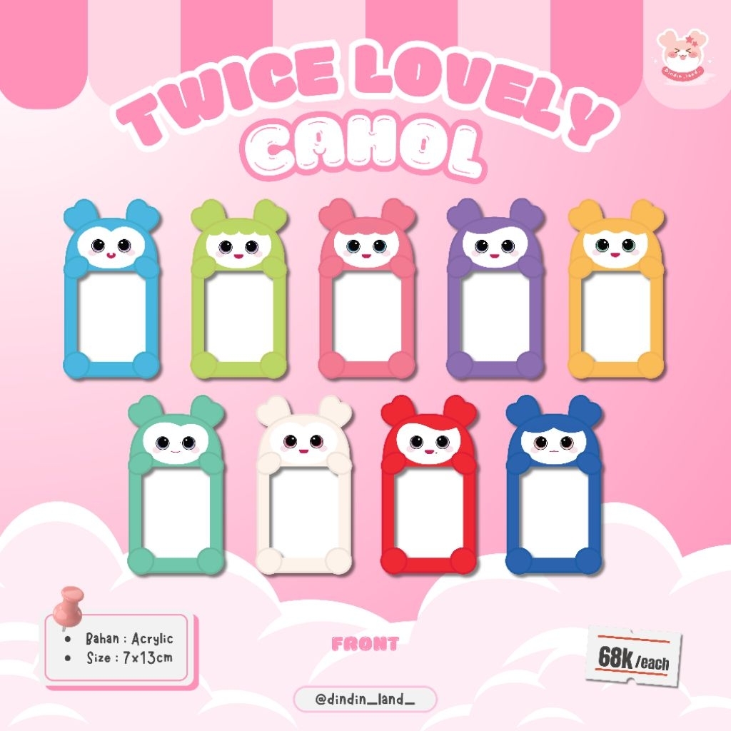 PHOTOCARD HOLDER TWICE LOVELY