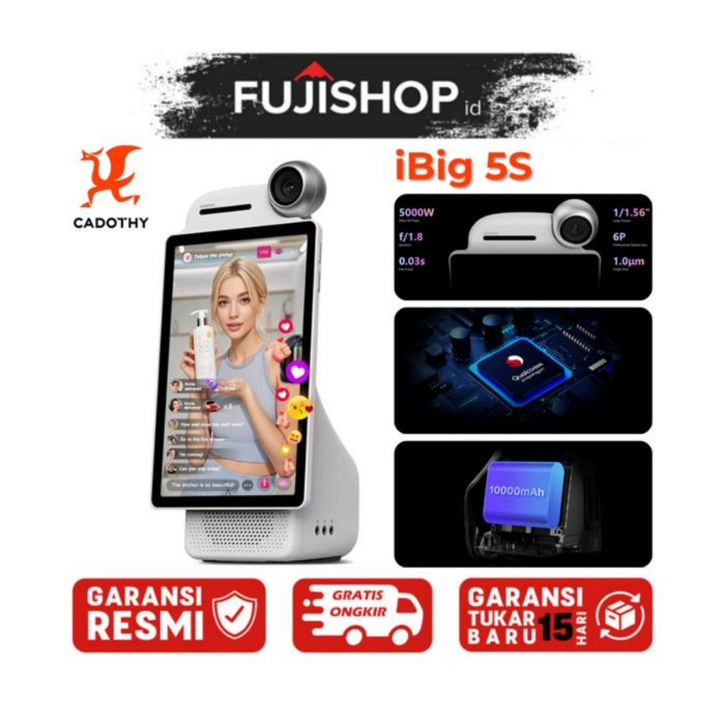 CADOTHY iBig 5S Wi-Fi Version All-In-One Smart Desktop Live Streaming Device