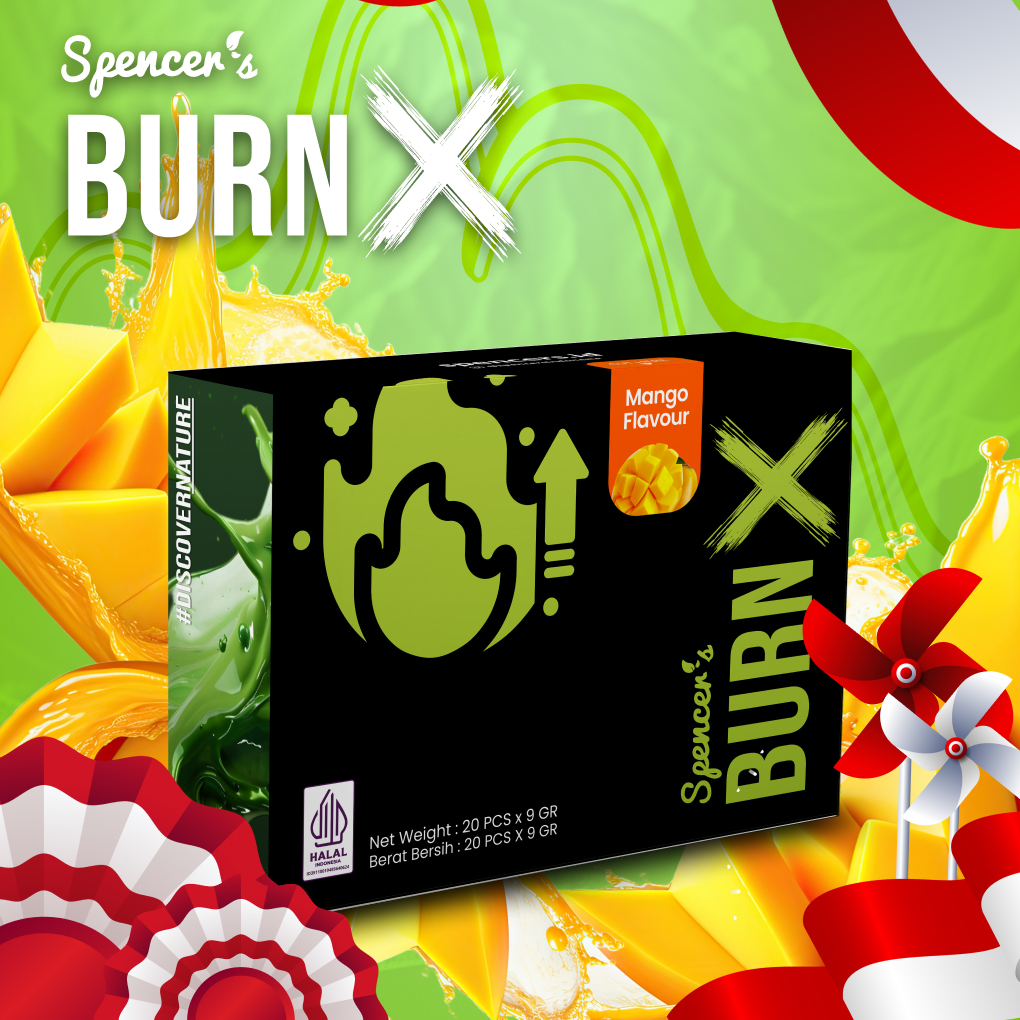 

Spencer's Burn X Mango - Matcha Jepang Alami Bantu Pembakaran Lemak Visceral