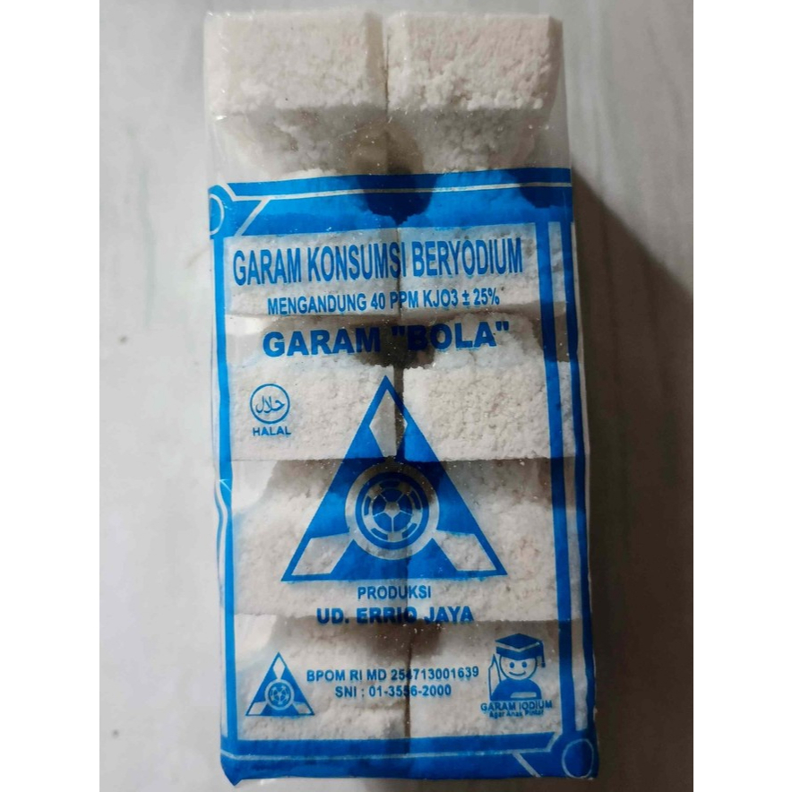 

GARAM BATA BERYODIUM 500GR ISI 10 BALOK / GARAM BRIKET / GARAM BALOK / GAREM DAPUR