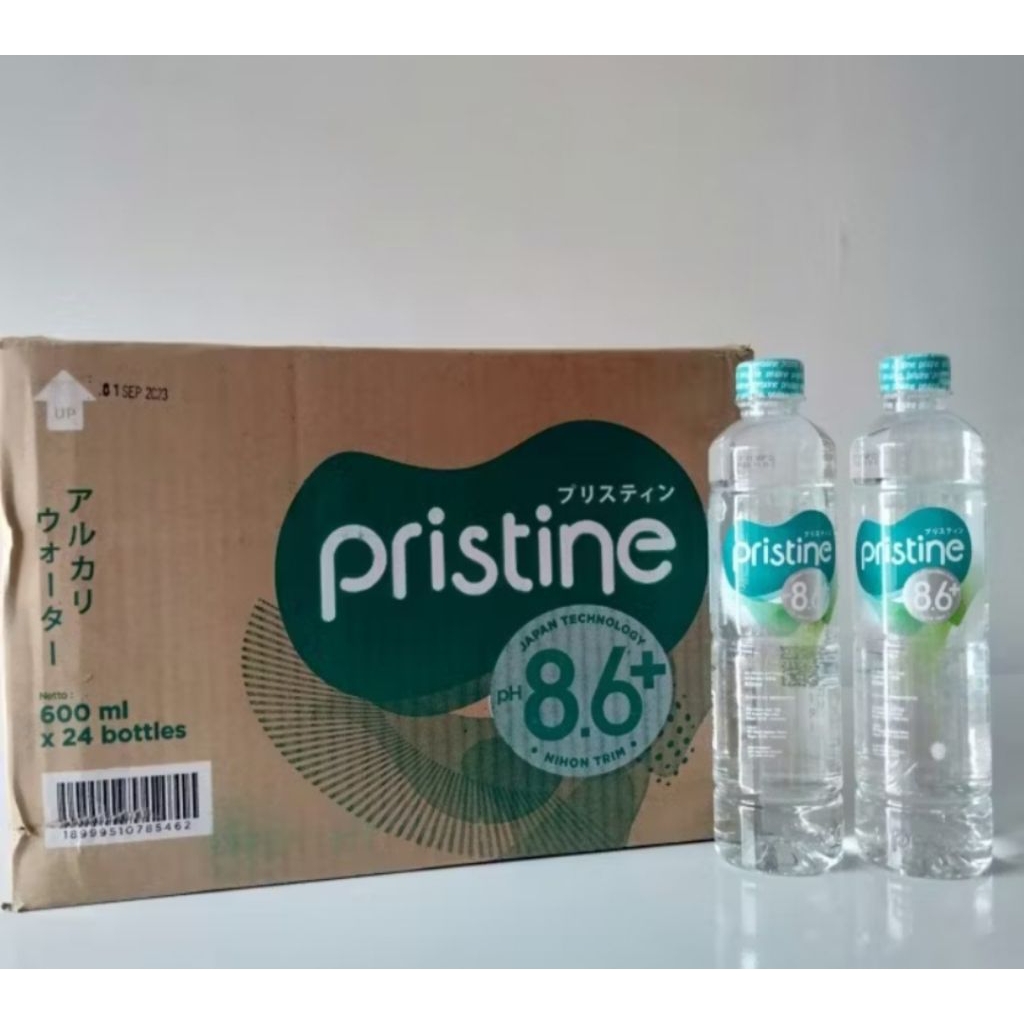 

air mineral pristine 400 ml x 24 botol