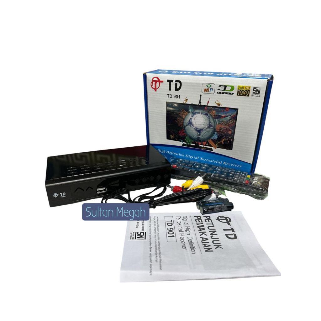 SET BOX TD RECEIVER TV LED/TV TABUNG