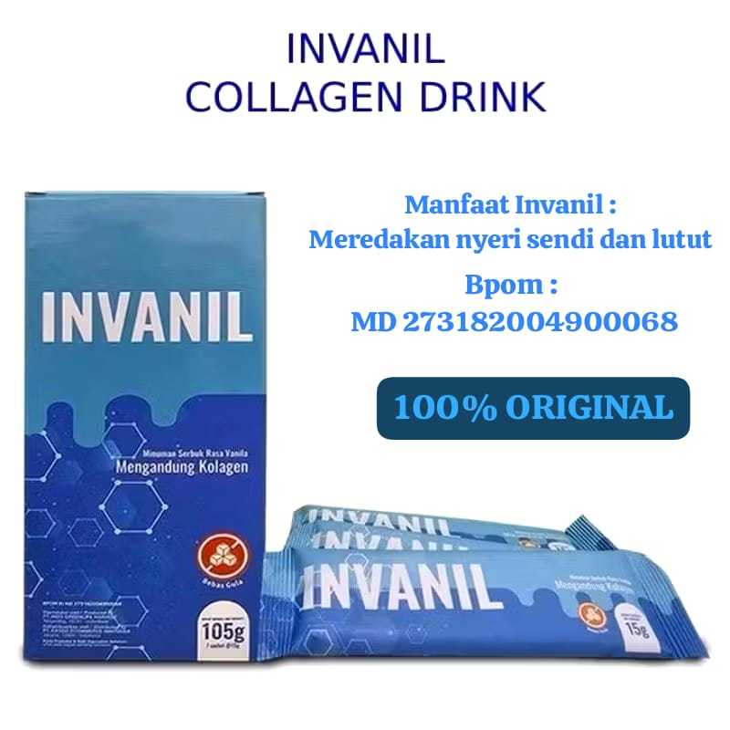 

Invanil Collagen Minuman Serbuk Asli Original / Invanil Original