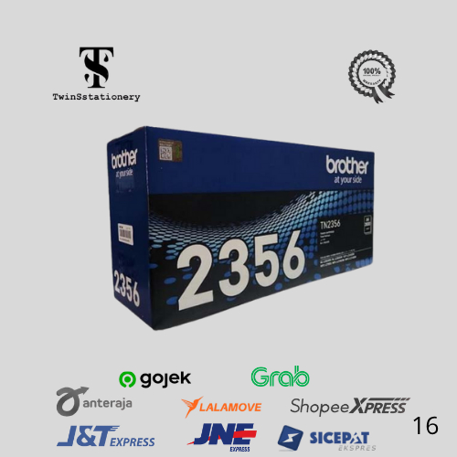 Brother Toner TN-2356 Cartridge For Printer HL-2360DN HL-2365DW DCP-L2540DW MFC-L2700D MFC-L2700DW M