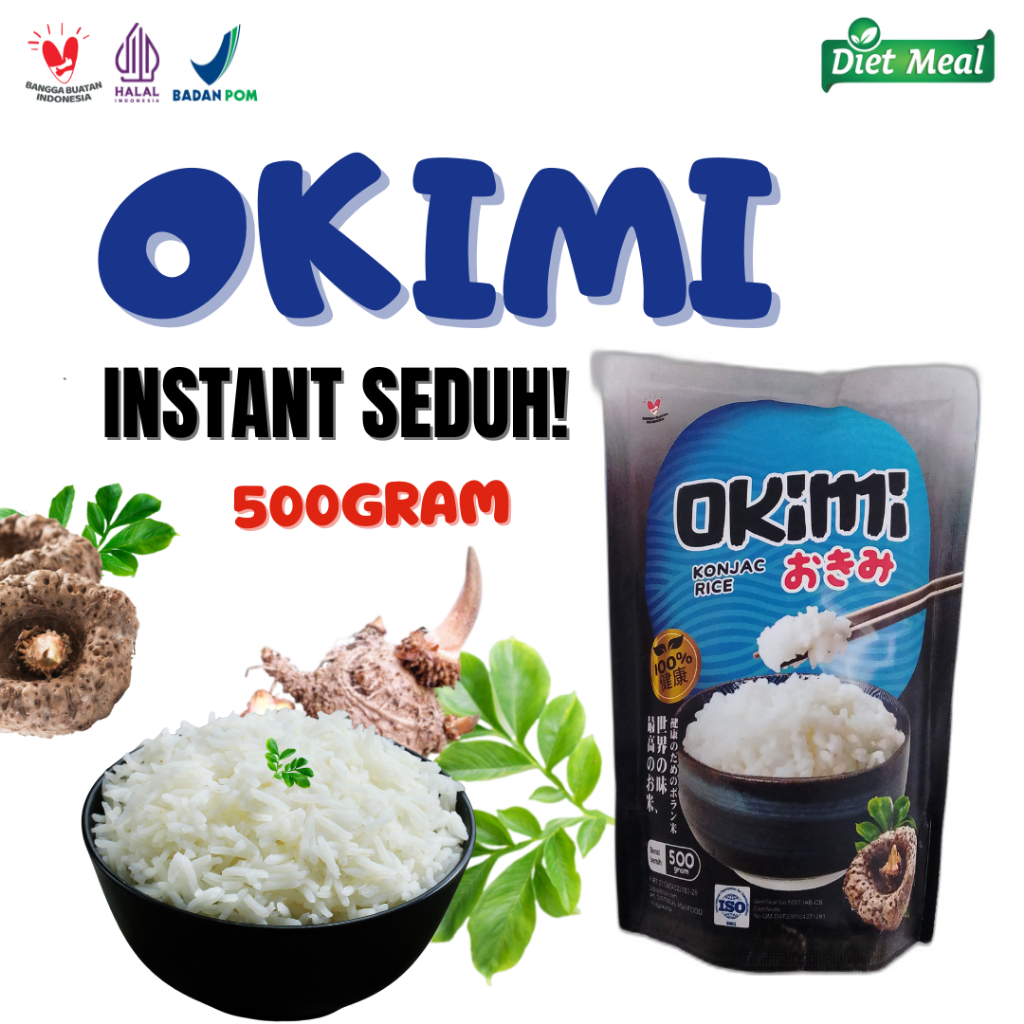 

OKIMI Beras Porang Shirataki 500gr
