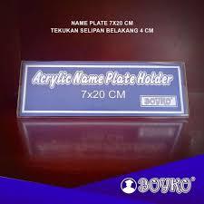 

ACR NAME PLATE BOYKO 7X20
