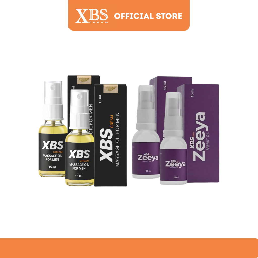 XBS Zeeya Oil Serum & Xbs Oil For Men Tubuh