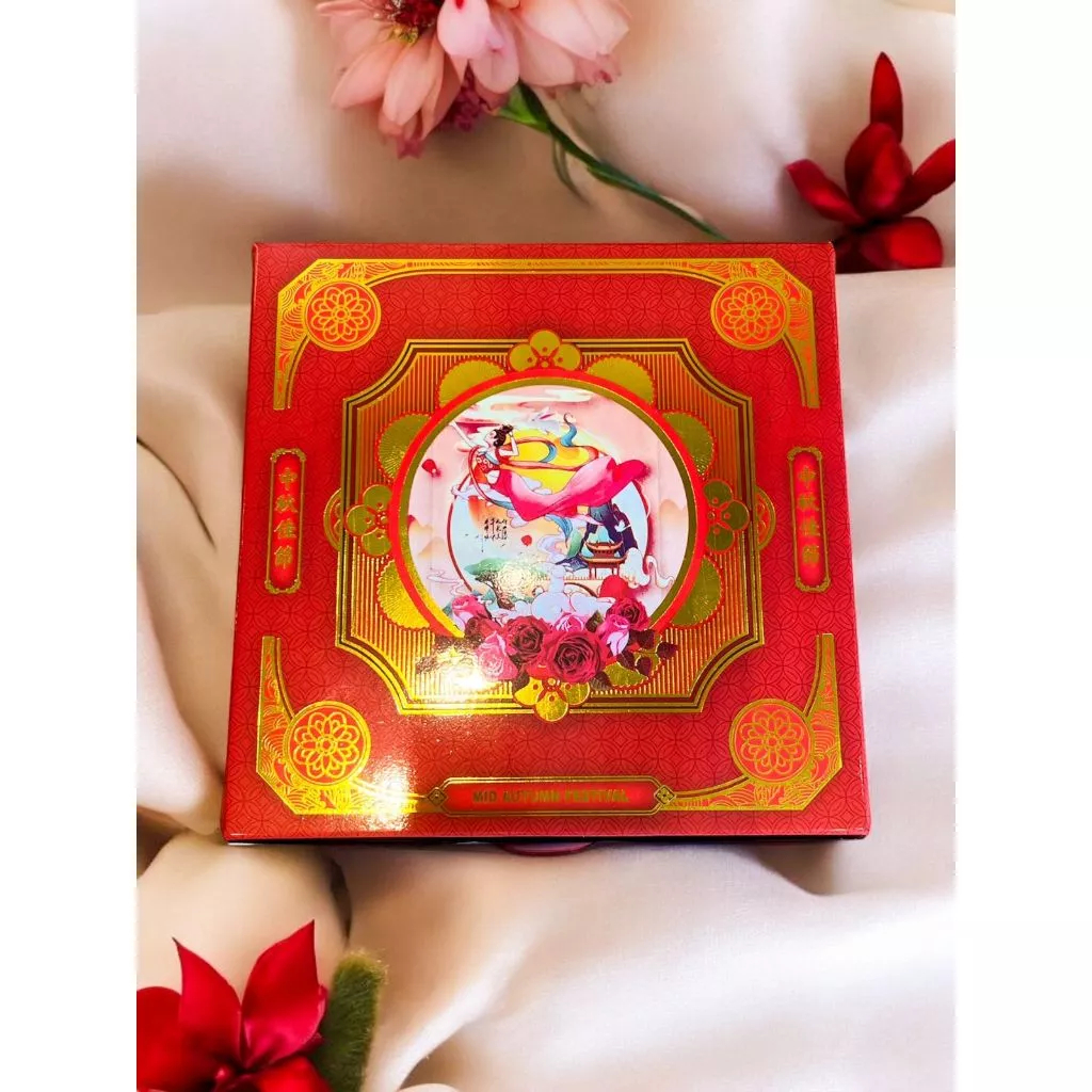 

Box Mooncake Kotak Kue Kotak Mooncake Dus Box Packaging Kue Bulan Isi 10 Pcs