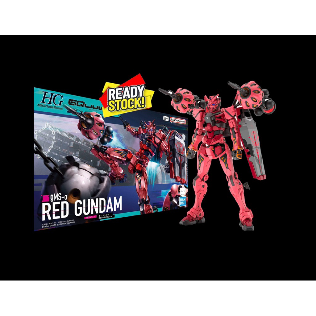 HG 1/144 RED GUNDAM ( GQUUUUUUX )