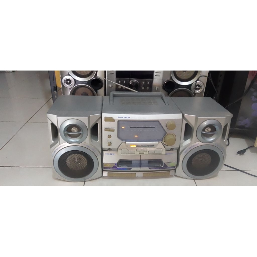 Radio Tape Compo Polytron Bass Boost series