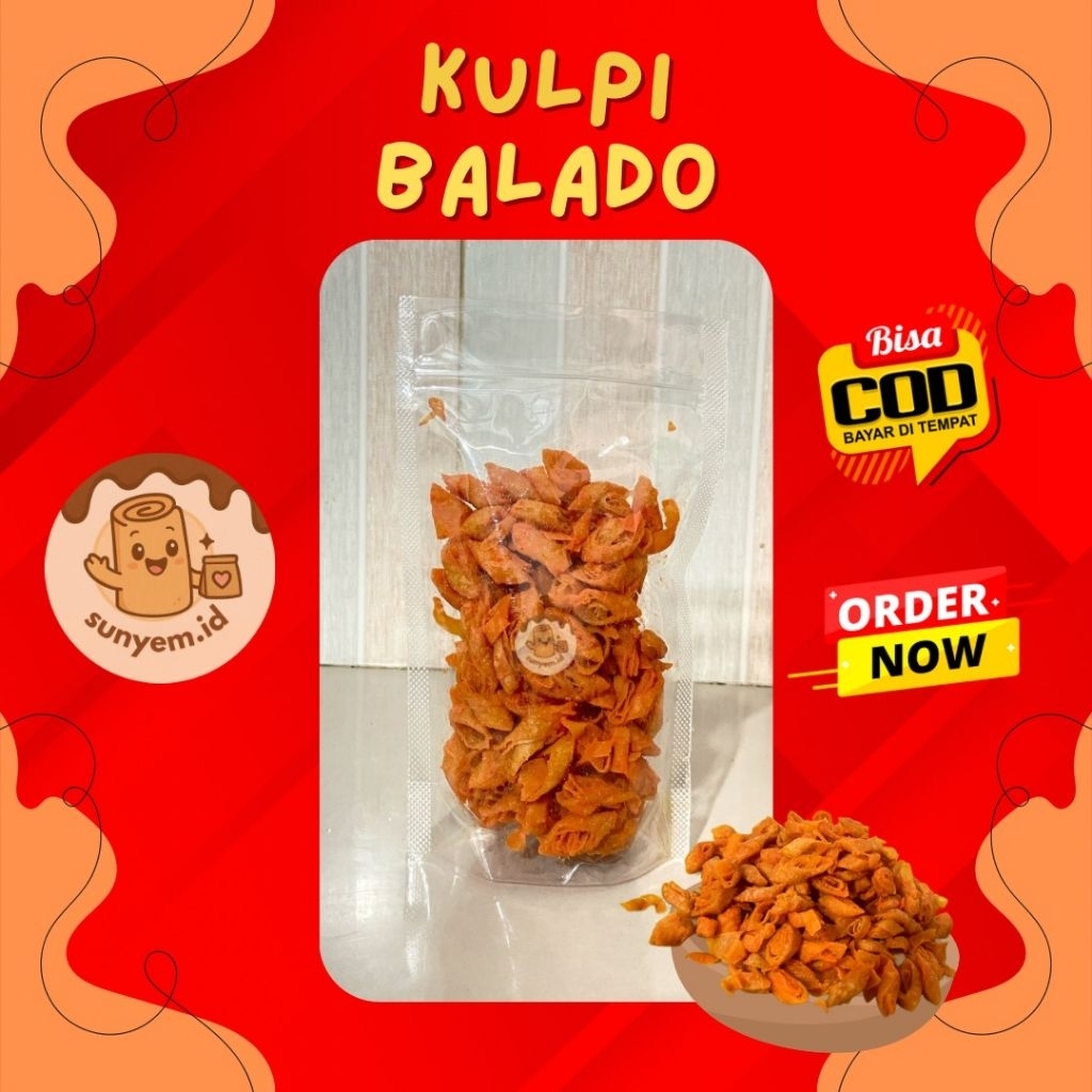 

KULIT LUMPIA CRISPY KULPI (KULPI ) BALADO || TERSEDIA KEMASAN 100gram DAN 250gram