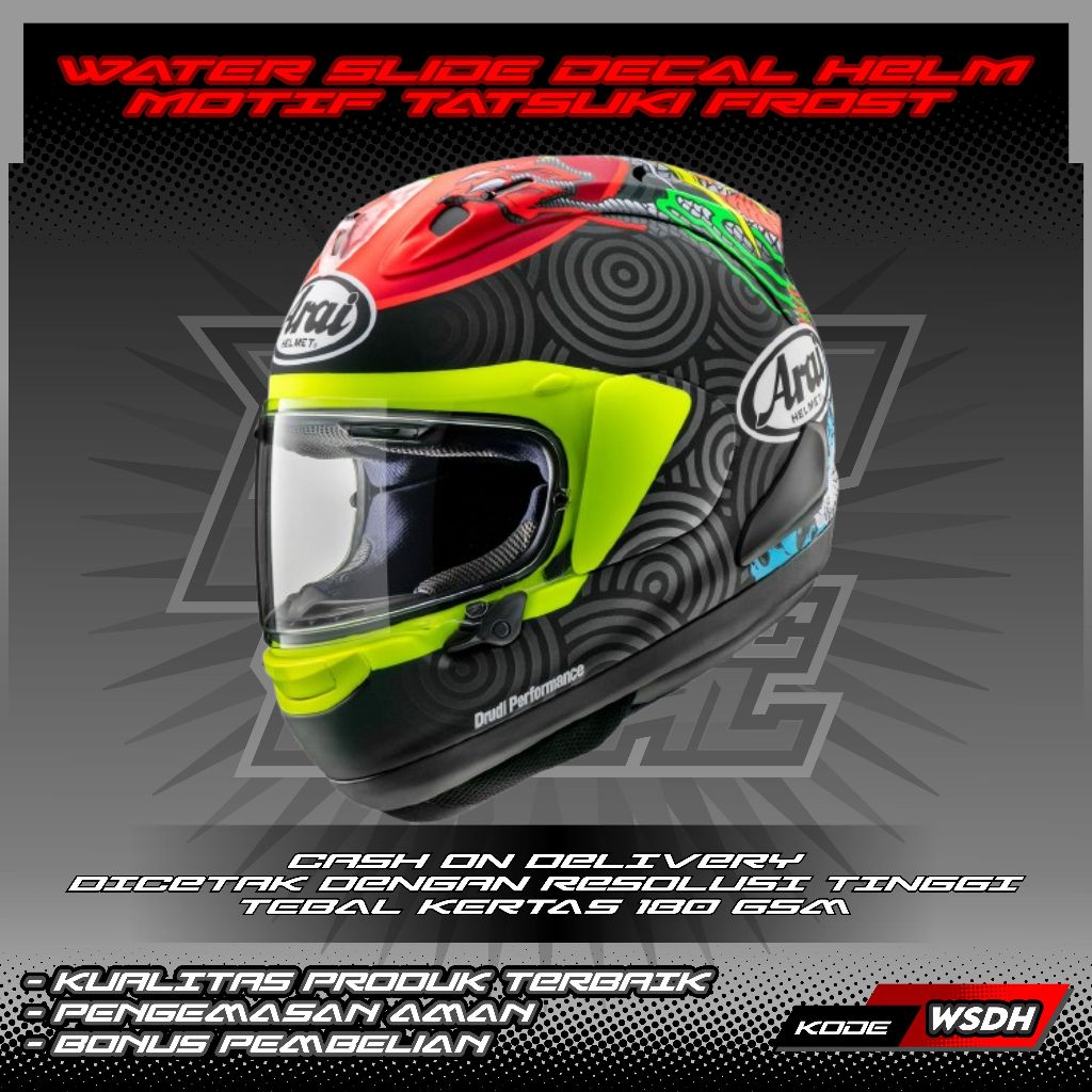 WATER SLIDE DECAL HELM MOTIF TATSUKI FROST