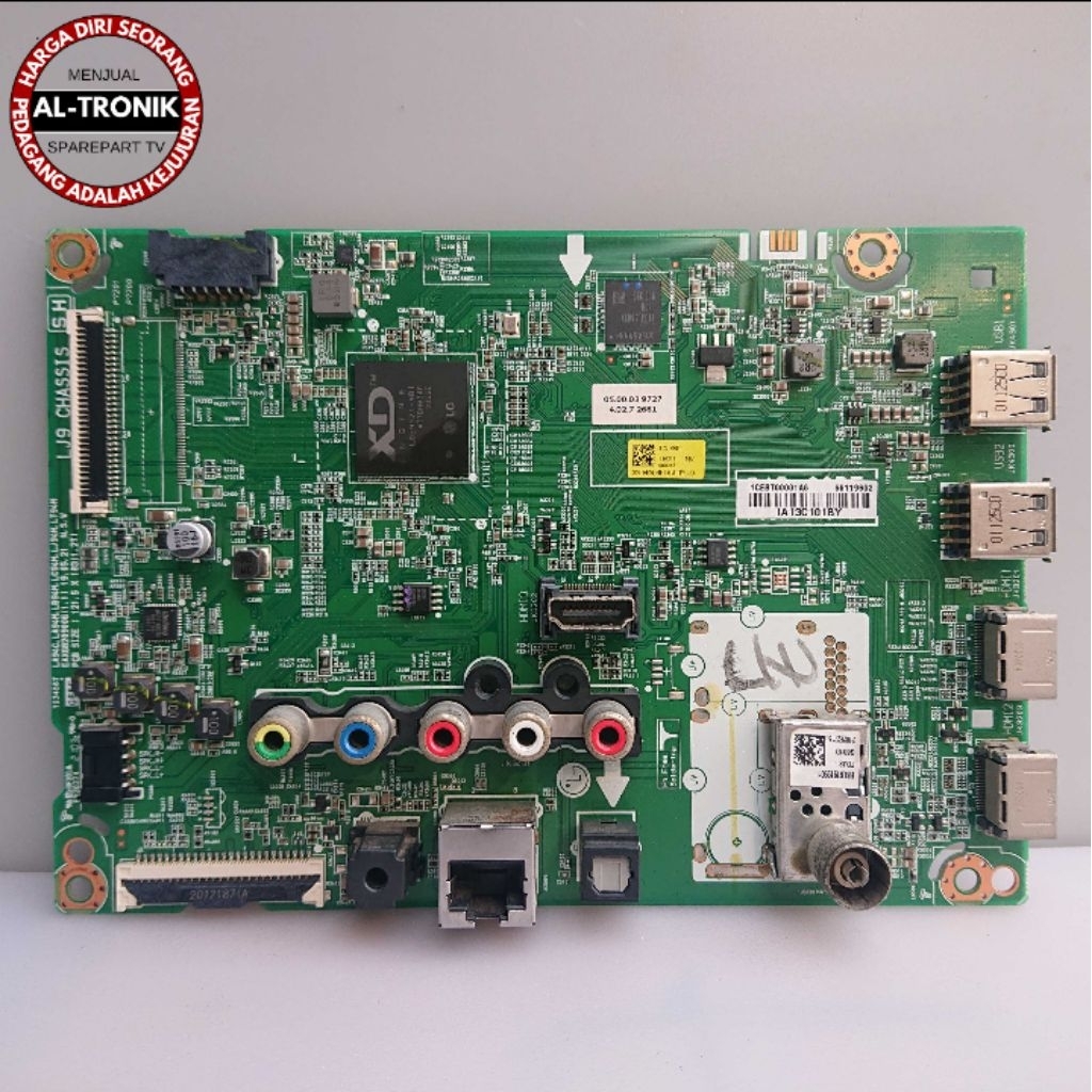 MAINBOARD TV LED LG 32 INCH MODEL 32LM630 MODUL MB MAIN BOARD 32LM630BPTB