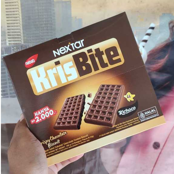 

1 KARTON KRISBITE NABATI KRISBITE 8BOX/KARTON crispy chocolate caramel GROSIR SNACK MURAH NABATI