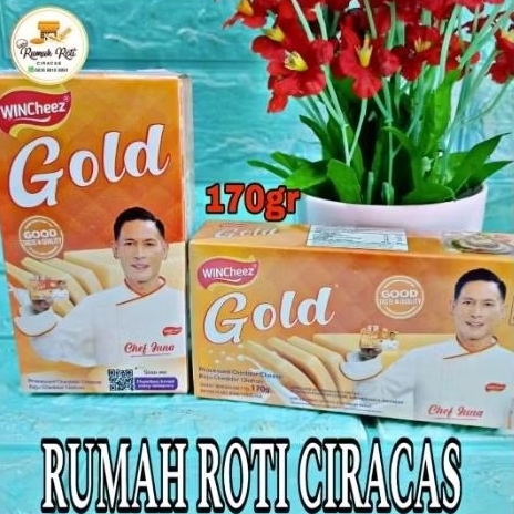 

WINCHEEZ KEJU CHEDDAR GOLD WIN CHEEZ CHEESE CHEDAR 170GR BLOK GR
