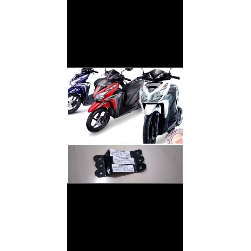 plat tahanan aki vario techno 125